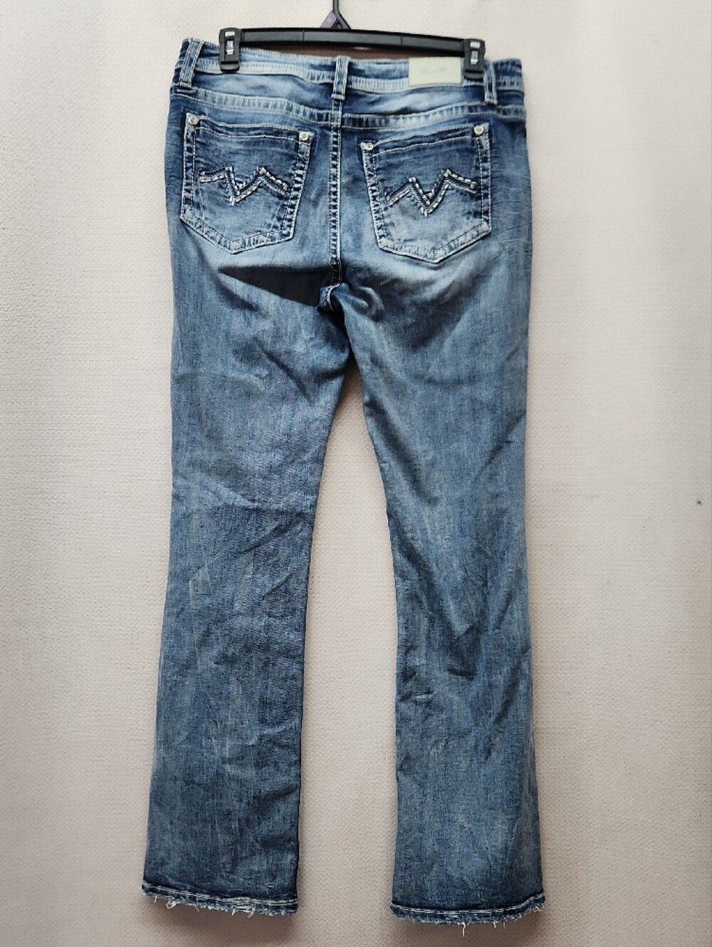 Miss Me Light-Mid Wash Flared Jeans - Picture 2 of 6